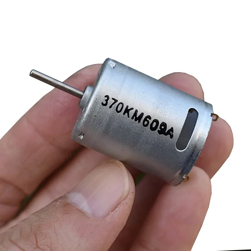 Motor Mini DC De Escobillas RK-370PH - 24mm, 30000 RPM, Voltaje 3.7V-7.4V, Para Proyectos DIY
