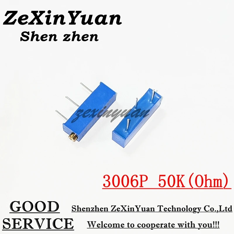 

10 шт./лот 3006P-1-503LF 3006P 50 кОм 503 3006P-1-503 3006P-503 503 прецизионный многооборотный регулируемый потенциометр