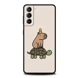 Adorable Capybara Soft Silicone Phone Case - Samsung S20Ultra (A1)