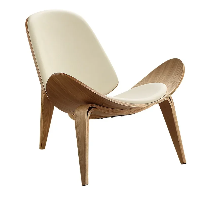 Sedia A Conchiglia In Legno Curvato Casual Moderno Negoziazione Caffetteria Reparto Vendite Sedia Per Aerei In Legno Massello Eames Vendite Dirette In