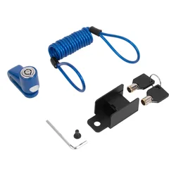 Electric Scooter Anti - Theft Disc Brake Lock (Blue)