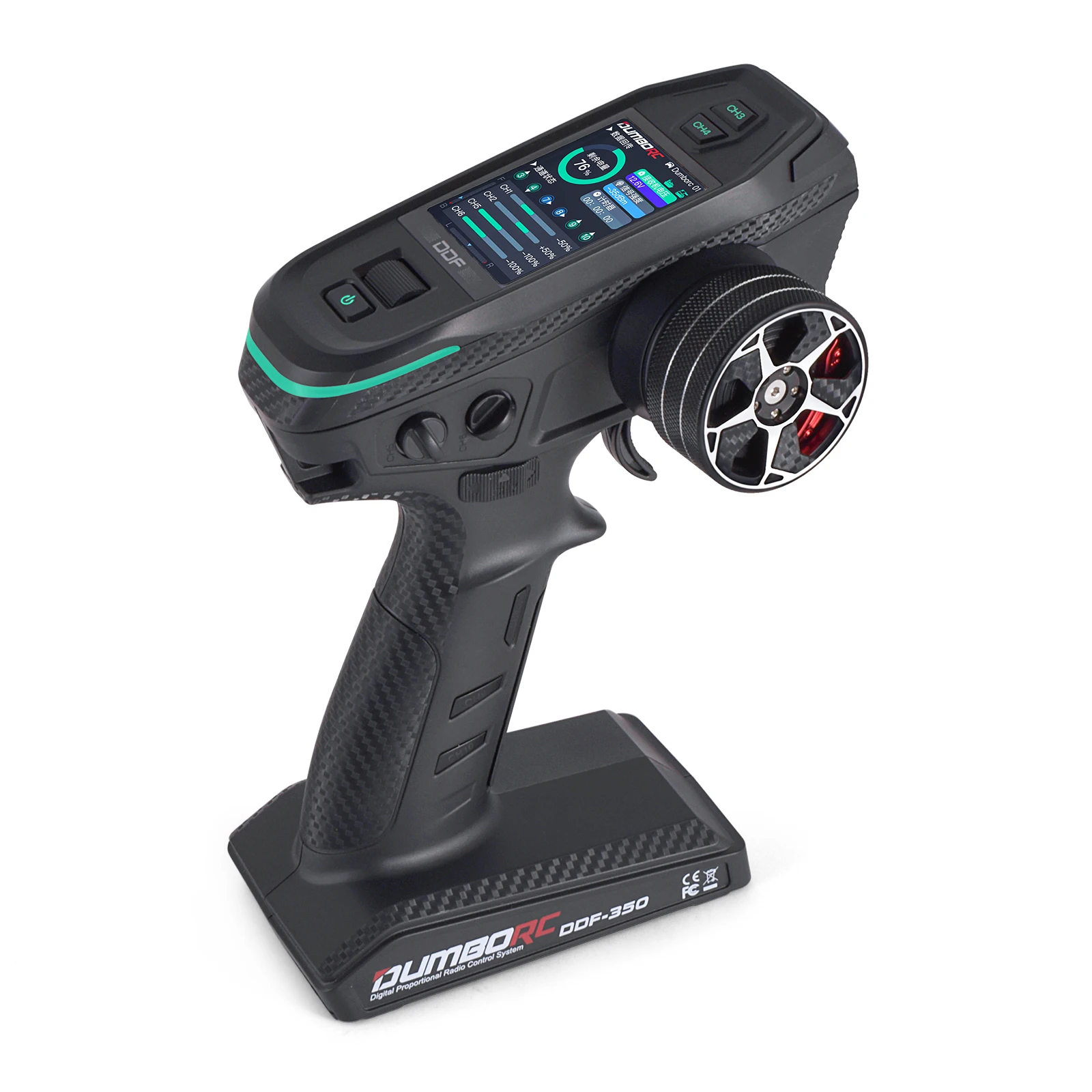 DUMBORC DDF-350 10CH RC Remote Controller 10 Channel 2.4Ghz HD ...