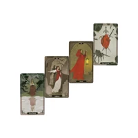 High Quality  Portable The Dark Wood Witch Tarot Cards and TAROT for Beginners with PDF Guide  English Version 1