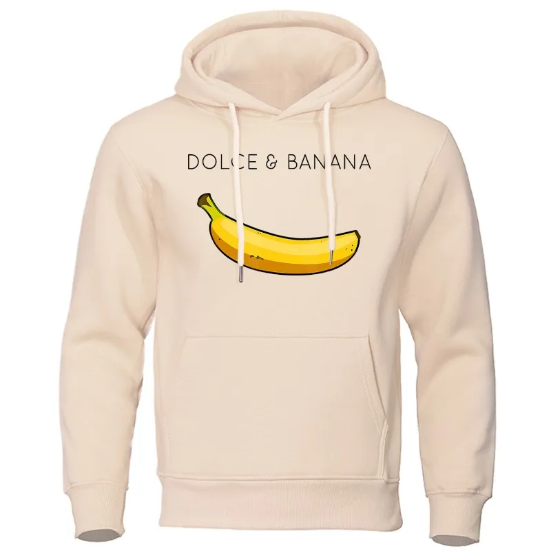 

Banana Logo New in Hoodies for Men Sweatshirts Sudaderas Y2k Streetwear Fashion Tops Clothing Roupas Masculinas Good Quality