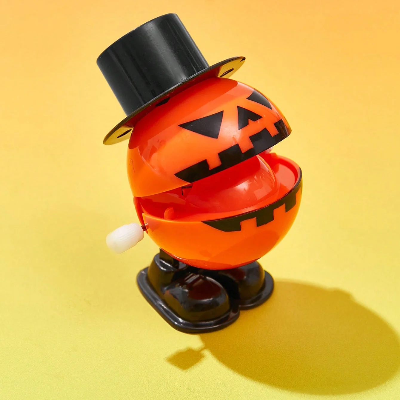 Pumpkin Clockwork Toy Interactive Pet