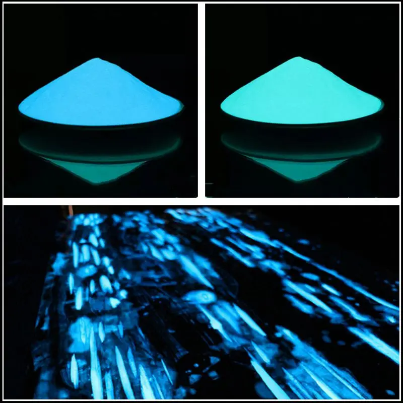 10g And 100g Dofuny Glow In The Dark Powder Luminous Pigment For Nail Polish&Epoxy Resin
