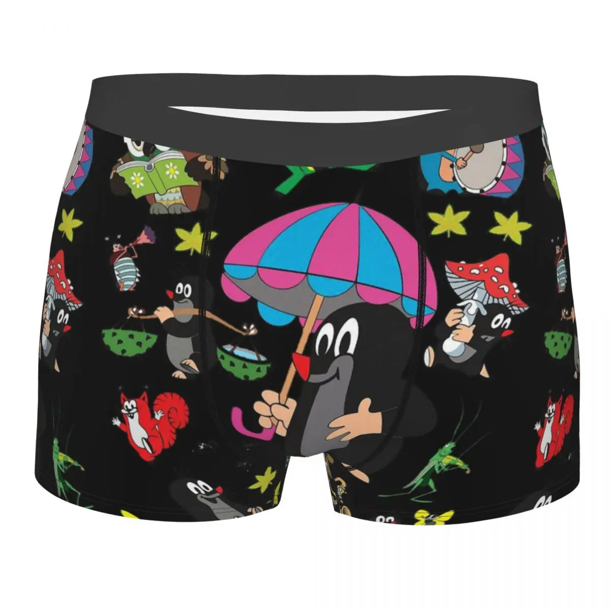 Krtek Little Maulwurf Man's Underwear, Highly Breathable printing Top Quality Gift Idea