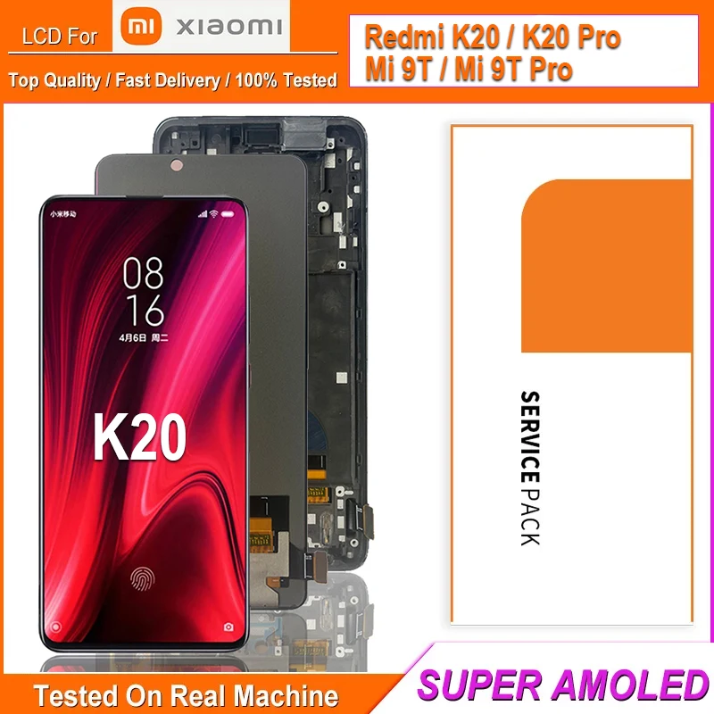 Ecran Complet pour Xiaomi Mi 9T/9T Pro Noir