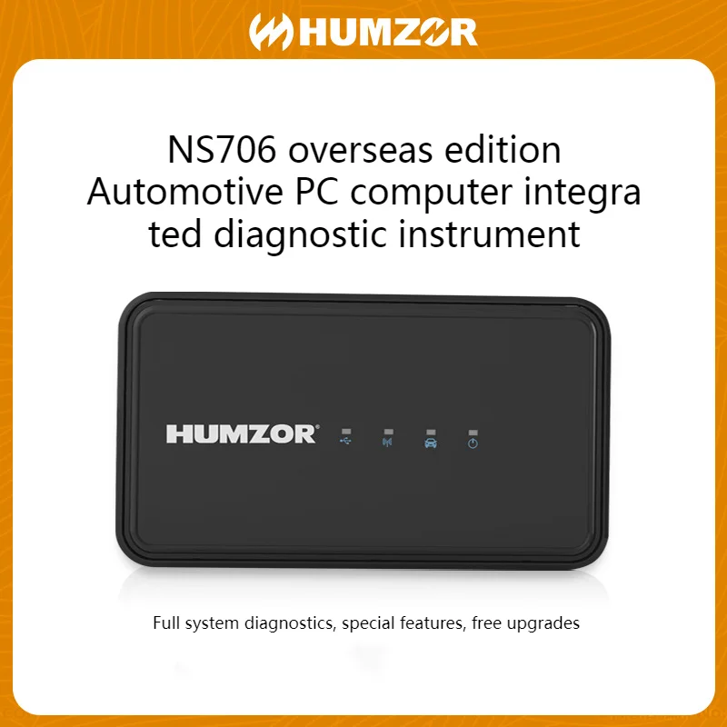 

HUMZOR NS706 Car OBD2 Diagnostic Tools Car Full System Diagnostic OBD2 Scanner ECU Coding Car Computer PC Diagnostic Instrument