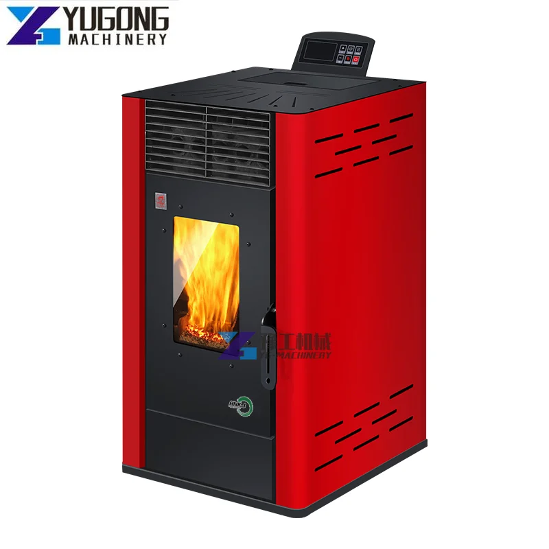 High Quality Modern Automatic Feeding Wood Burn Pellet Fireplace Biomass  Heating Stove - AliExpress