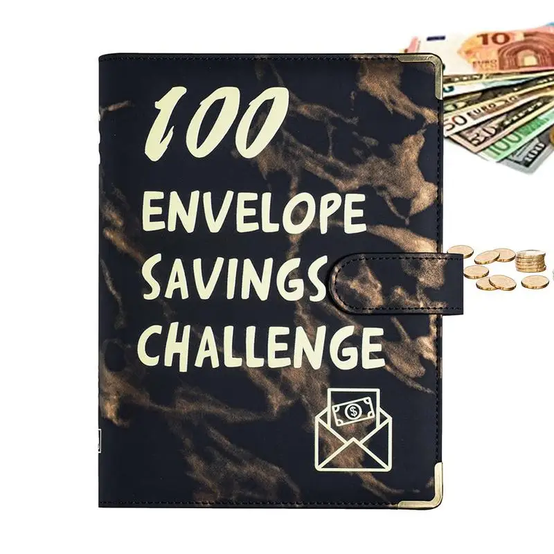 

Папка-конверт 100 с защитой от сбережений, книга с конвертами, папка для бюджетных сбережений и бюджетная папка для экономии 5 05