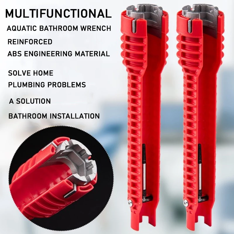 14 In 1 Multifunctional Faucet And Sink Installation Tool Faucet Wrench