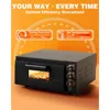 Indoor pizza oven Countertop electric Pizza Oven 1800W commercial pizza oven, pizza stone and timer 5