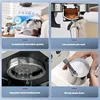 Barsetto 01C Cold Brew Coffee Machine 58MM Brewing head Household small Italian grinding bean milk foam machine 220V 4
