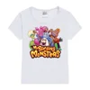 My Singing Monsters Summer Anime T-shirt Kids Clothes Kids T Shirts Casual Short Sleeve 100% Cotton Tops Y2k Boys Girl Clothes 4