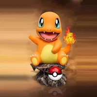 Pokemon tre starter figure Bulbasaur Squirtle Charmander 10cm 3