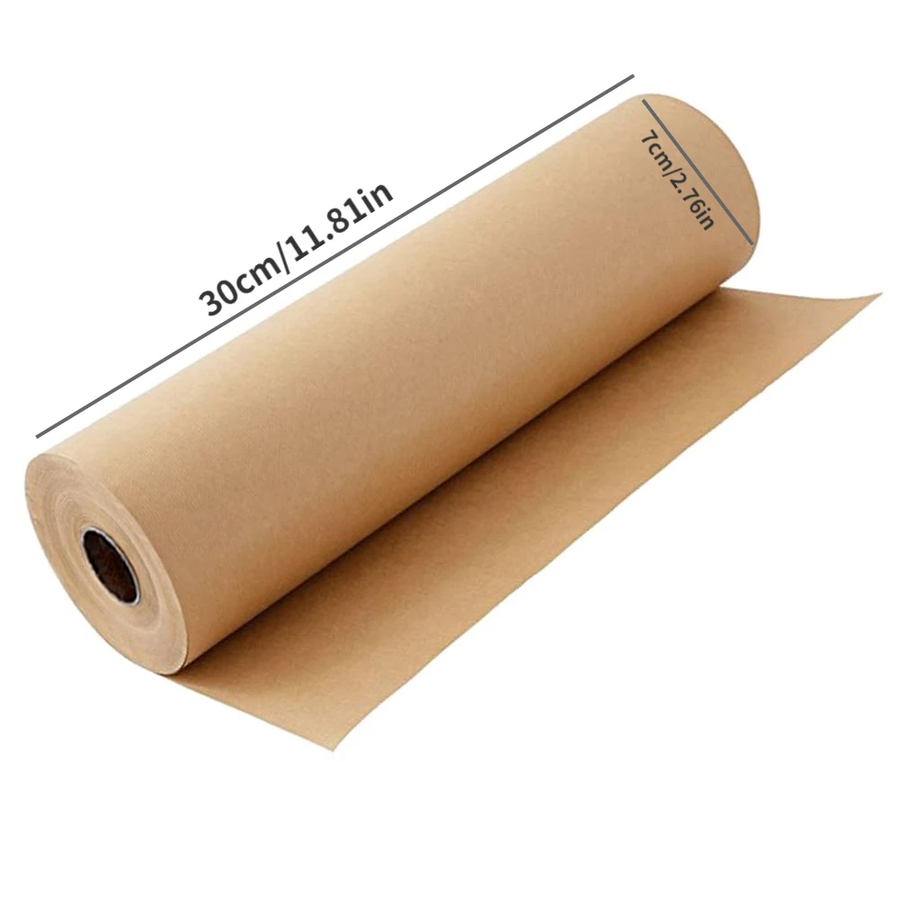 Hysen Eco Kraft White Wrapping Paper Roll Biodegradable Recycled Material  for Table Cover/Runner,Moving Packing and Shipping - AliExpress