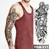 Large Full Arm Sleeve Waterproof Temporary Tattoo Sticker Anubis Egypt Time Eagle Rose Flower Fake Tatoo Body Art Men Women Leg 2