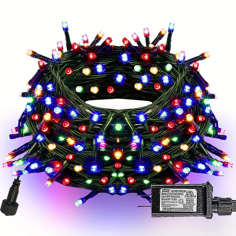 300 LED 100ft String Lights with 8 Modes
