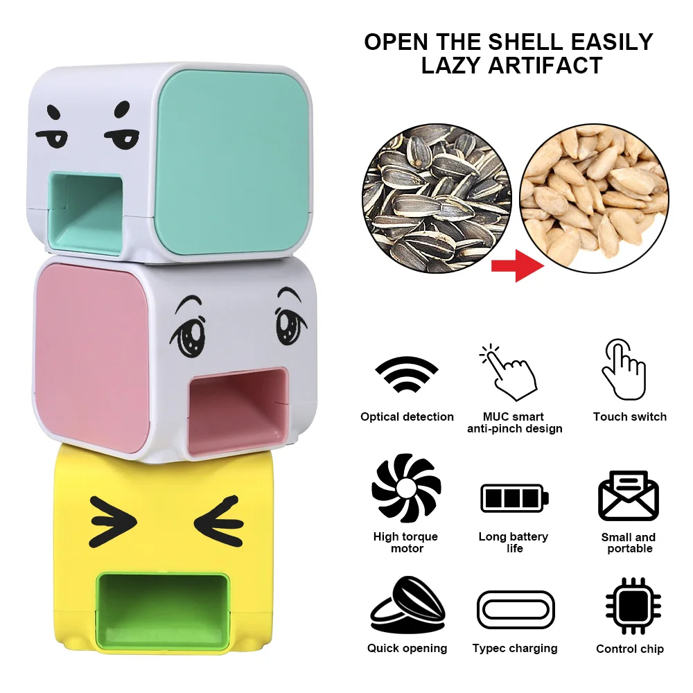 Electric Melon Seed Machin Sunflower Seeds Peeler Shelling Machine