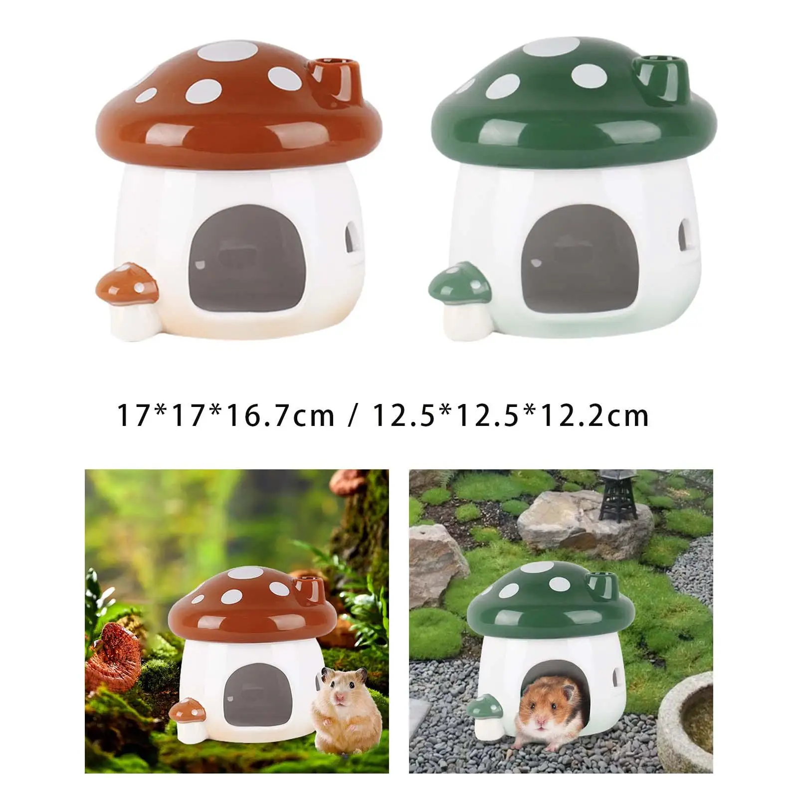 Case Per Criceti Habitat Accessori Per Gabbie Per Criceti In Ceramica Per Critter Hedgehog Chipmunk Rabbit Lemmings