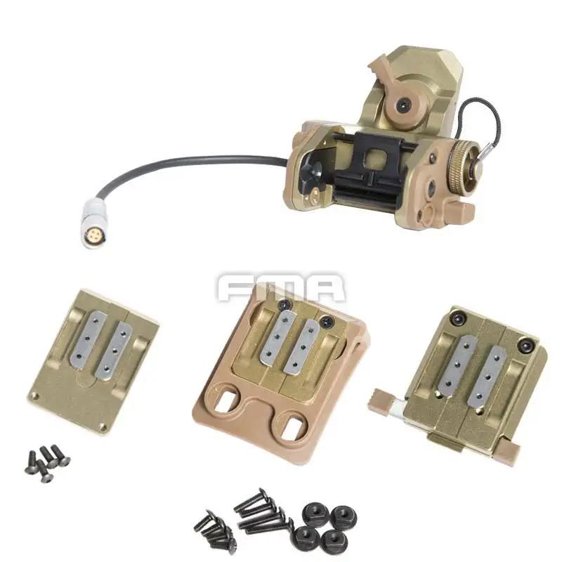 FMA Тактический функциональный GSGM NVG кронштейн ночного видения самосвал с 3 креплениями TB1301 BK/DE