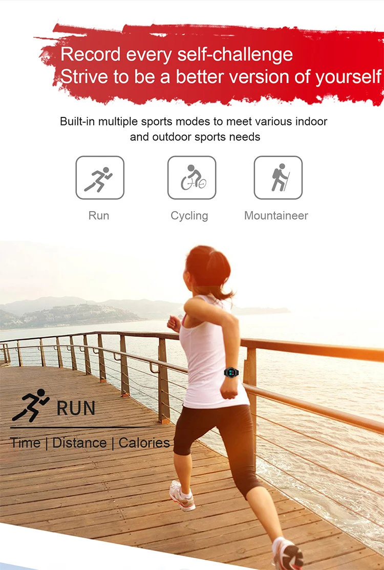 FD68 Smart Watch Health Monitor Smartwatch Waterproof Smart Watches Wrist Ultra-long Standby Sport Band For Android IOS