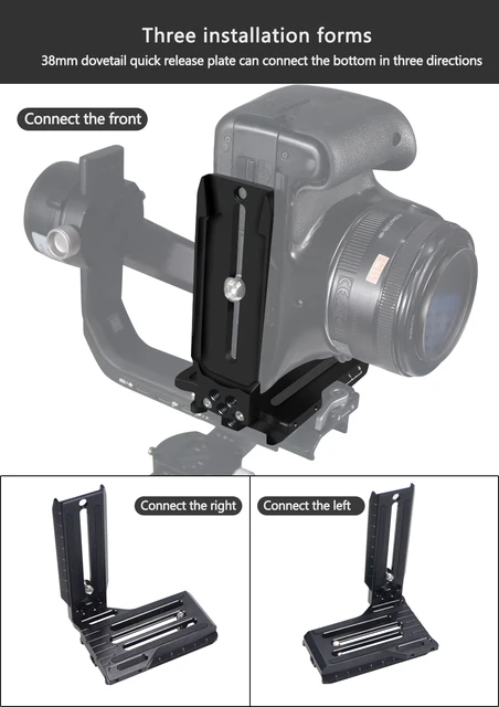 Gimbal Mirrorless Supporto Per Montaggio A Spalla Cardanico, SR