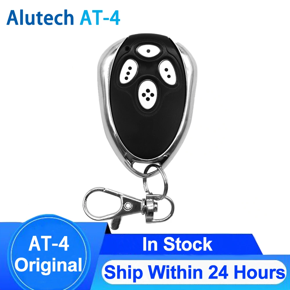 

50pcs Alutech AT-4 AN-Motors AT-4 Gate Control 433.92MHz Rolling Code Garage Door Remote Control