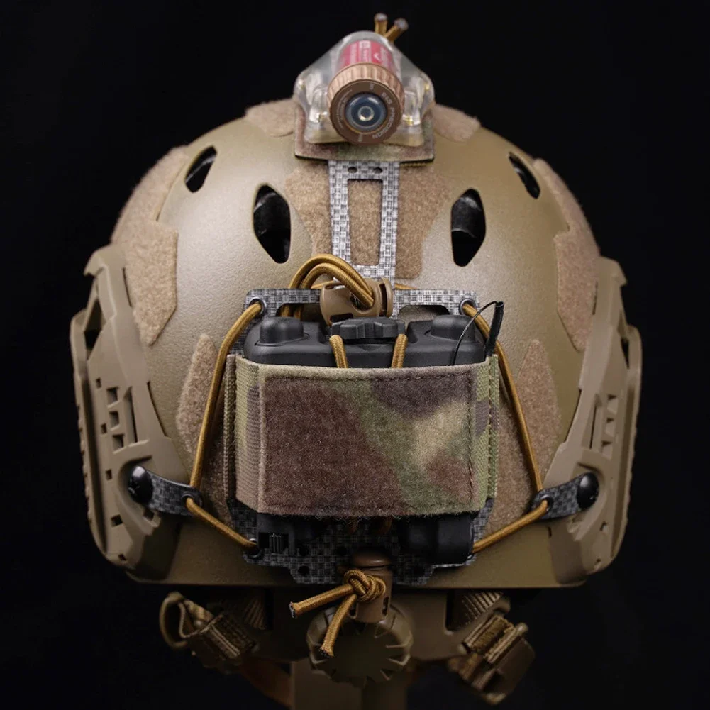 Fast Tactical Helmet PVS31 Battery Case Pouch FERRO-Style PVS-31 NVG Battery Retention System Airsoft Helmet Bag Accessories