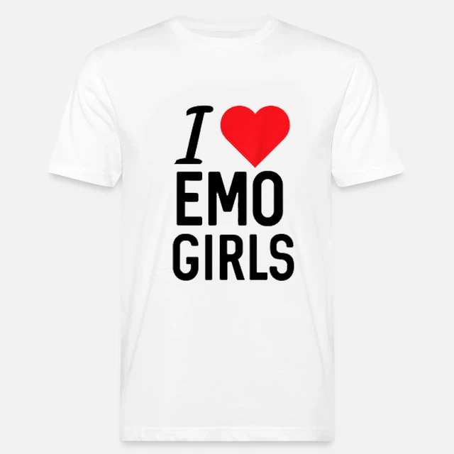  I Love Emo Girls - I Heart Emo Girls T-Shirt