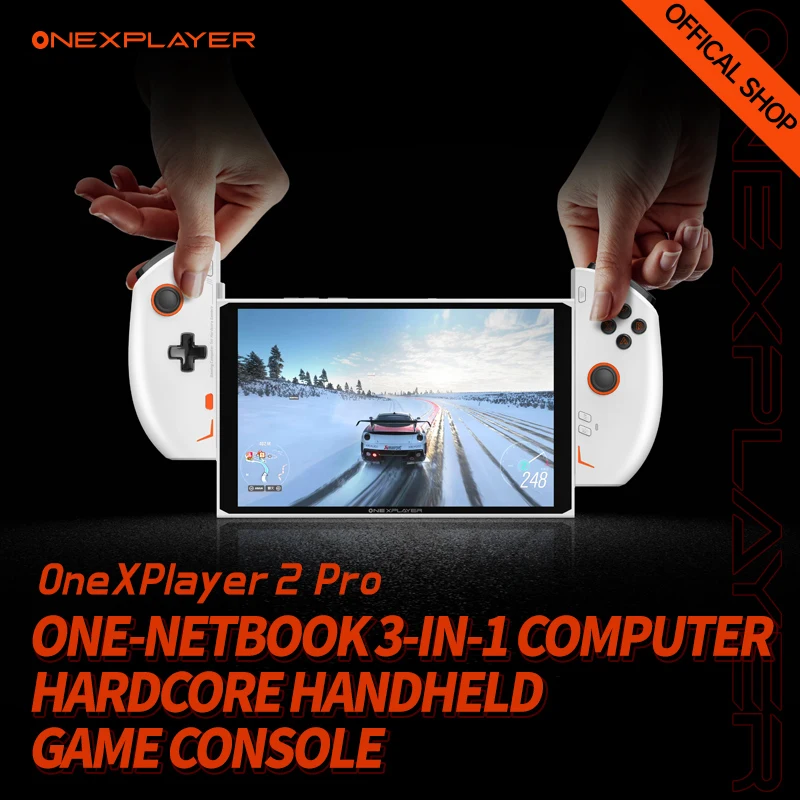 Originale Onexplayer 2 Pro Amd Ryzen 7 7840U Laptop Tablet 3 In 1 Pc Console Di Gioco Windows11 Controller Portatili Wifi 6E Computer