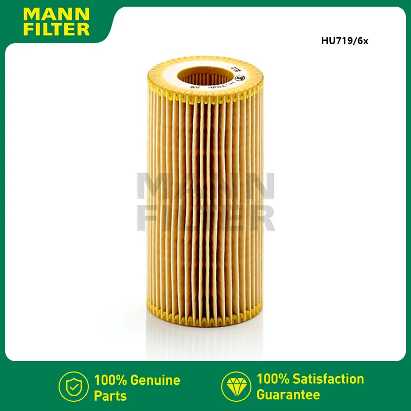 

MANNFILTER HU719/6x Oil Filter Fits VW Eos Jetta Passat New Beetle Golf AUDI A3 A4 (B6 8ED 8EC) TT 06D115466 06D115562