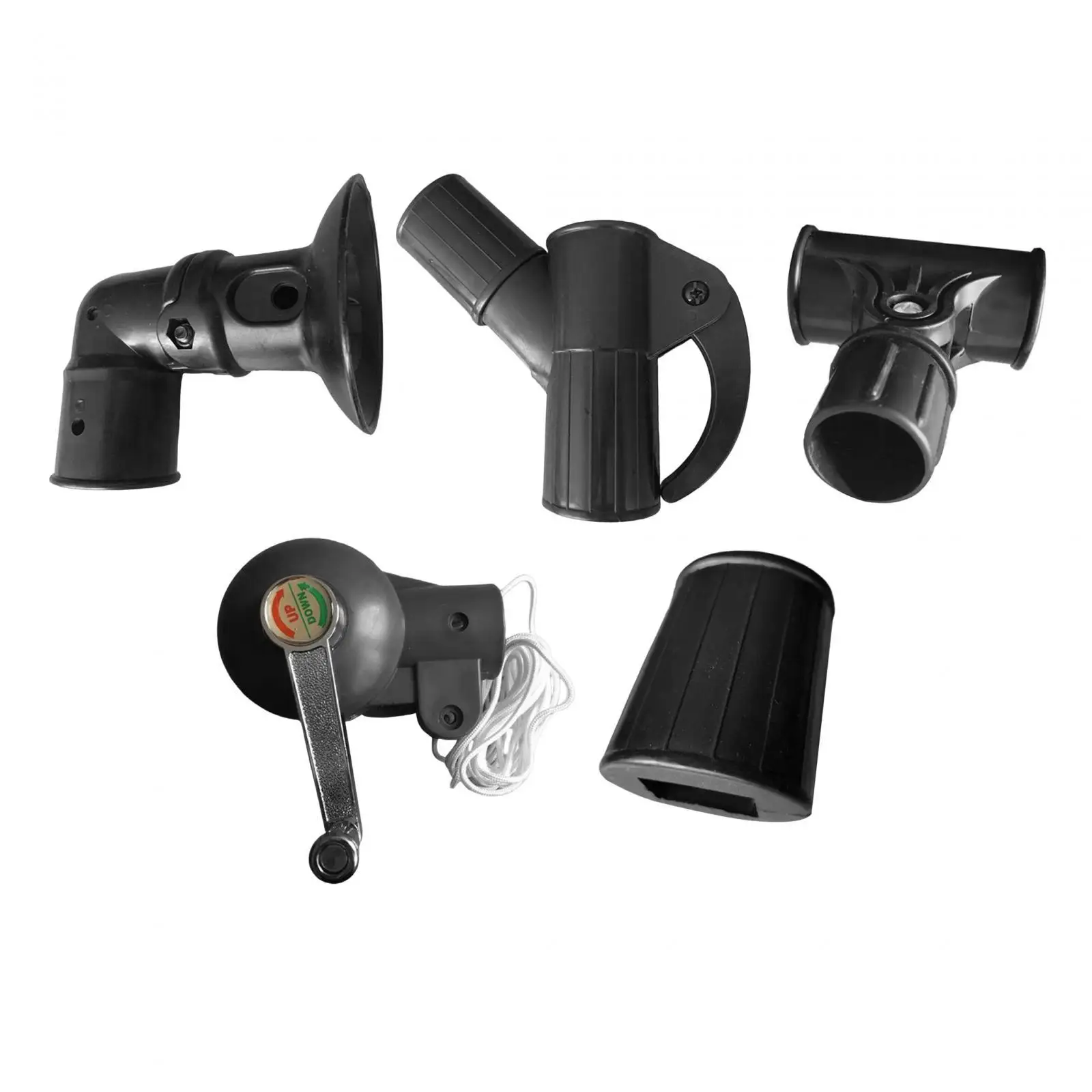 

Аксессуары для зонта патио, сменный Регулируемый боковой подвесной держатель, открытый зонт, аксессуары для балкона, пляжного зонта патио