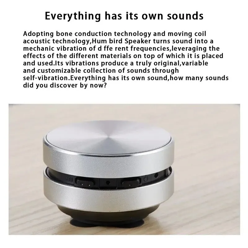 Draadloos Bt Speaker Bot Geleiding Mini Draagbare Luid Stereogeluid Ingebouwde Mic Klankkast Draagbaar Audio Apparaat