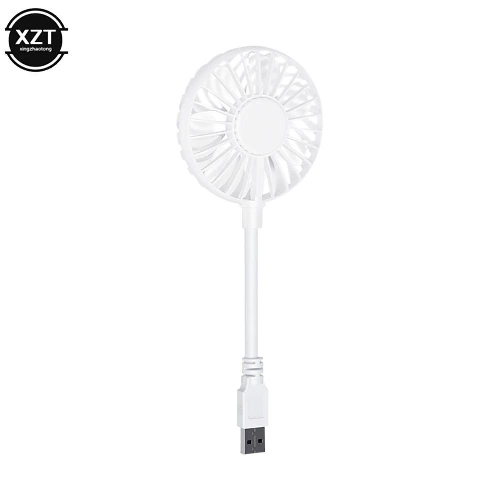 Mini Fan USB Rechargeable Handheld Fan Silent Cooling Power Bank Wireless Mini Play Plug Fans for Summer Outdoors and Travel
