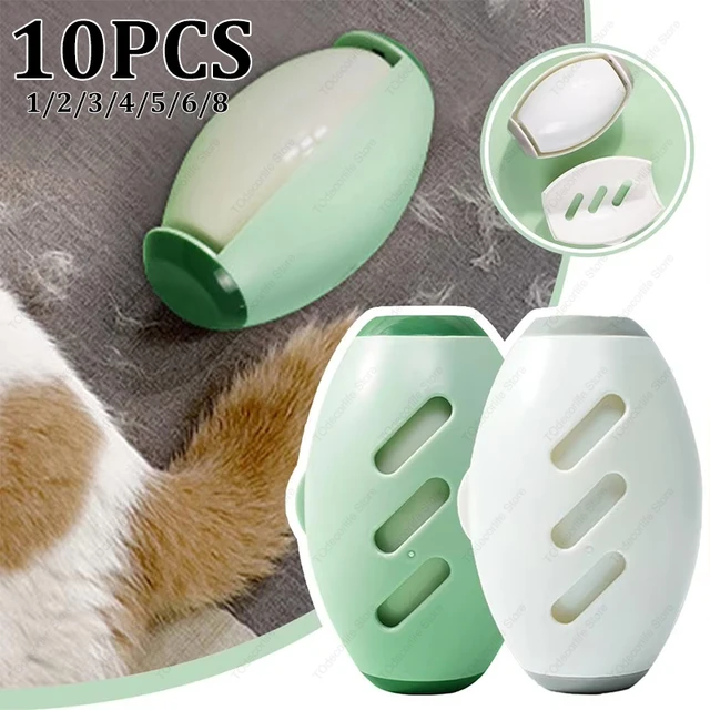 1-10PCS Time-Saver Reusable Washable Lint Roller Strong Adhesive Hair Sticking Machine for Clothes Pets & Furniture Cleaning