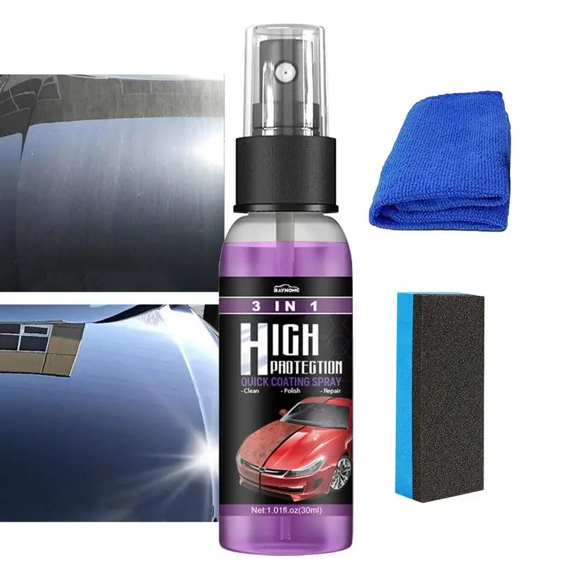 

High Protection Car Spray 100ML High Protection Car Shield Coating Car Paint Repair Car Exterior Restorer Ceramic Automotive