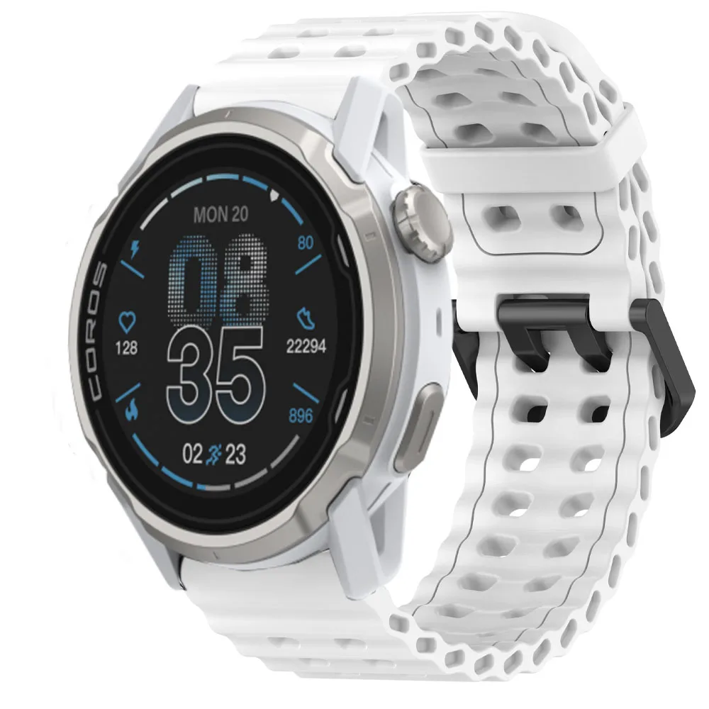 Premium 22mm Ocean Silicone Sport Wristband