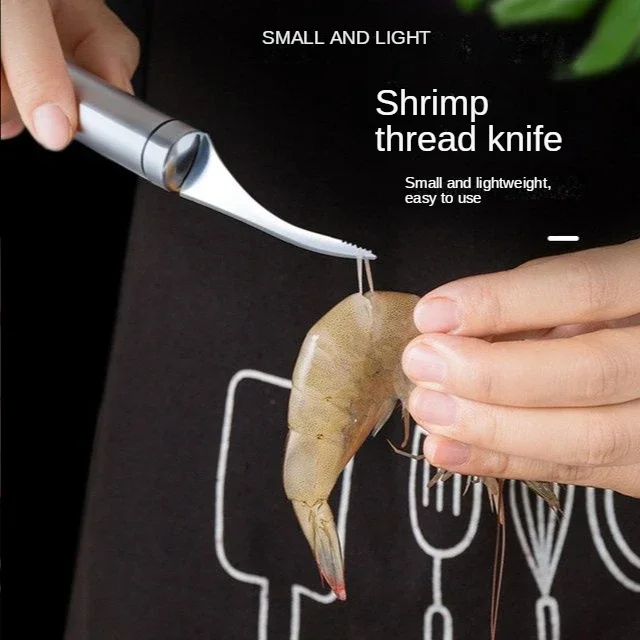 Shrimp Line Knife Is A Professional Tool for Peeling Shrimp, Removing The Back of Shrimp, and Picking Shrimp Lines