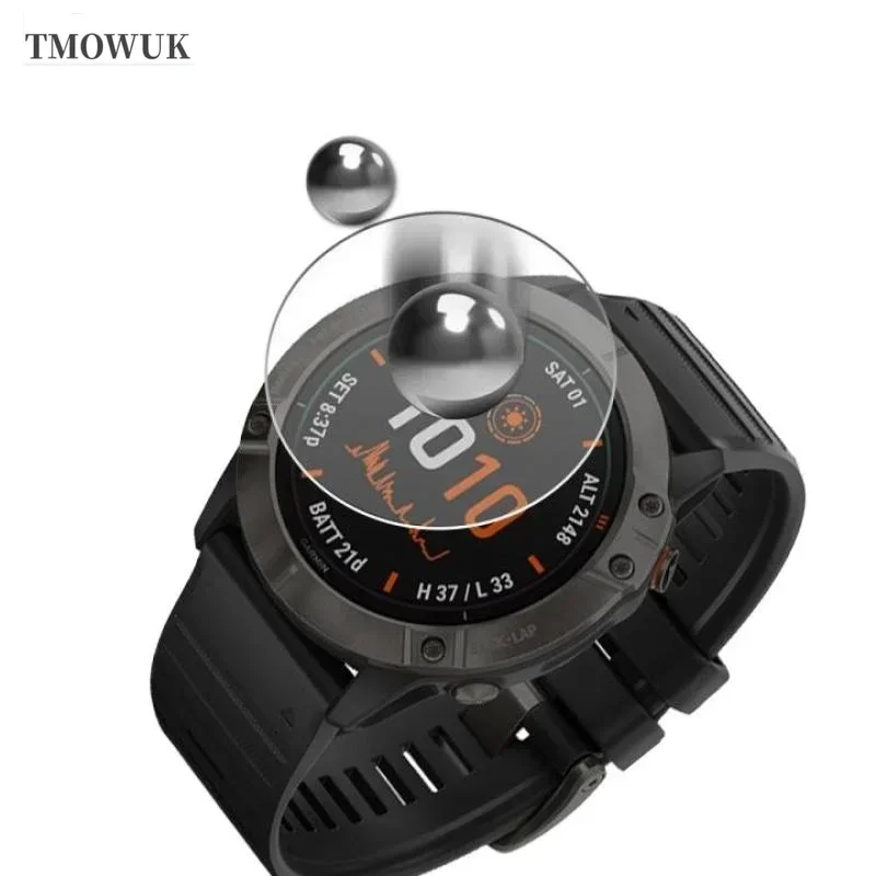 Premium Tempered Glass Screen Protector for Garmin Epix Pro - HD Clear, 9H Anti-Scratch