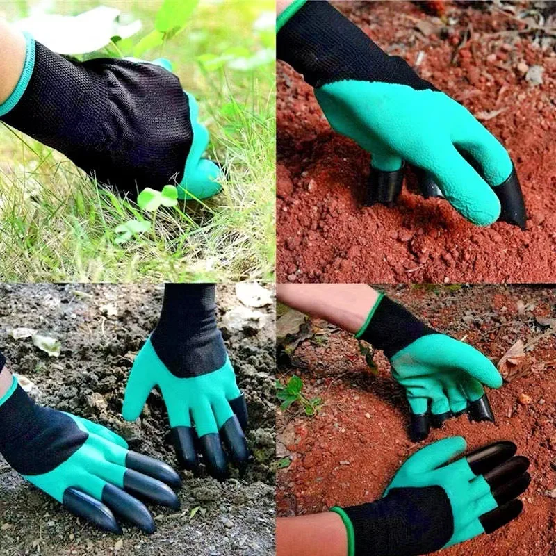 Durable Waterproof Prick-Proof Gardening Gloves with Claws