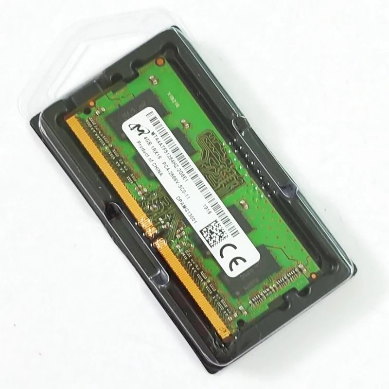 Micron RAMS DDR4 4GB 2666MHz Laptop Memory DDR4 4GB 1RX16 PC4