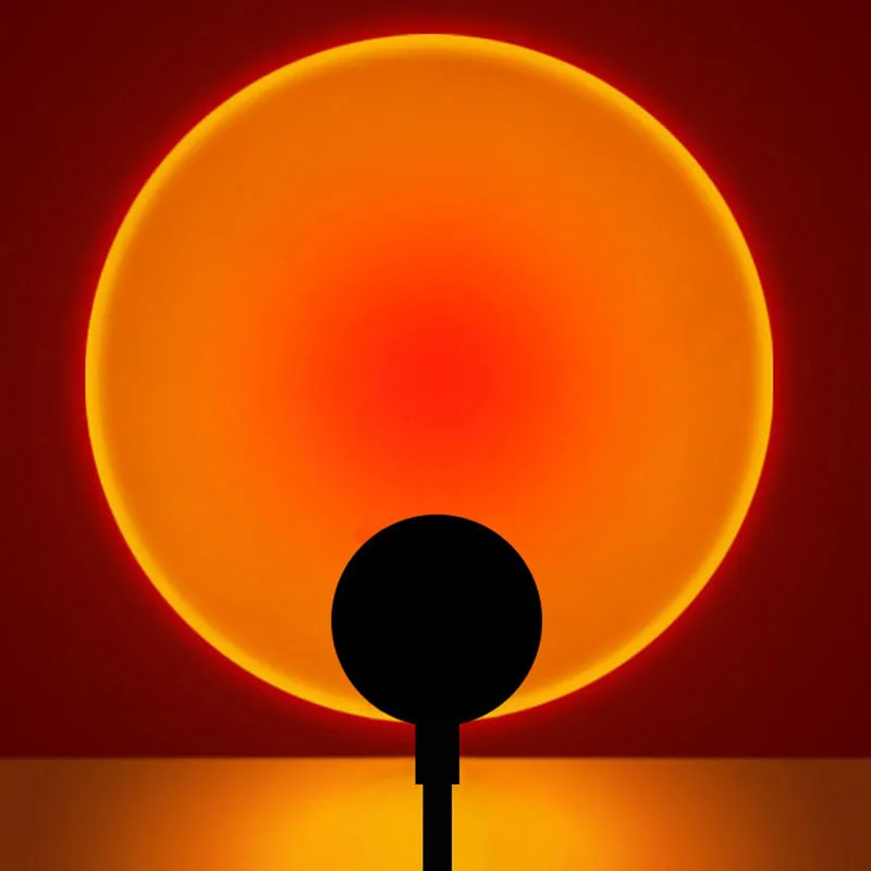 

Colorful Led Sunset Lamp USB Bedroom Living Room Wall Photography Rainbow Neon Night Light Holiday Party Atmosphere Lamp