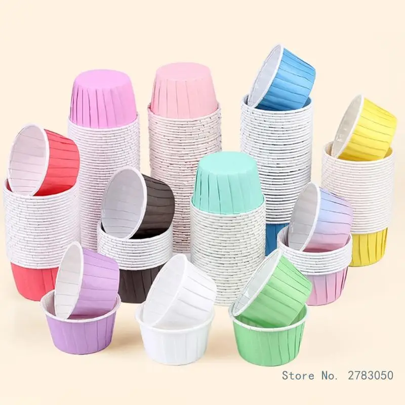 

50 шт. в рулоне, покрытые фотоэлементами, устойчивые к высоким температурам, закуски для тортов, кексов, кухонные аксессуары для свадебной вечеринки, выпечки