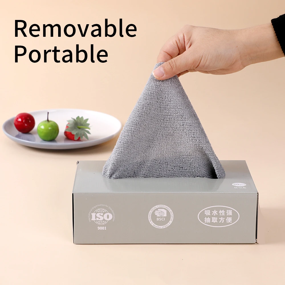 Wholesale microfiber cleaning cloth, kitchen and household cleaning, super absorbent washing microfiber towels 2