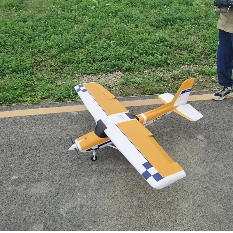 Fms 원격 제어 고정익 모델 전기 항공기 1220mm 가디언 레인저 초보자를 위한 낙하 방지 훈련 야외용