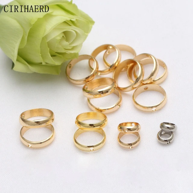 Gold Plated Brass Jewelry Making Supplies  14k Gold Plated Jewelry Making  Supplies - Jewelry Findings & Components - Aliexpress