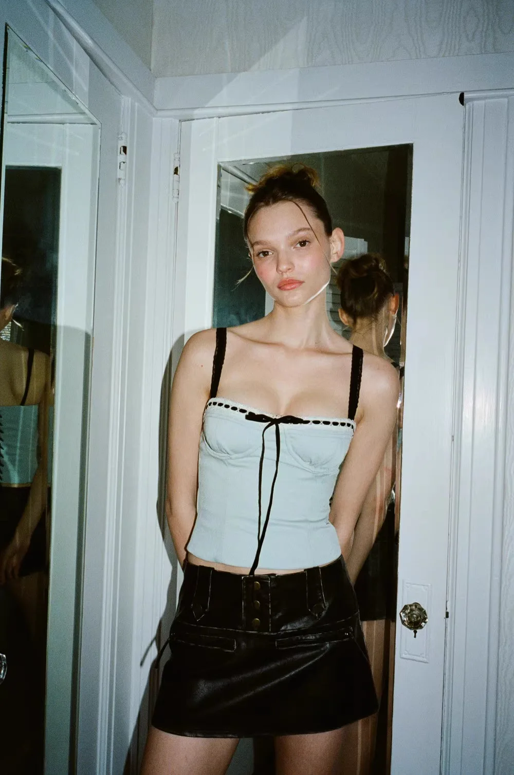 

wⅰthjeαn2023 new French halter vest top spread chest