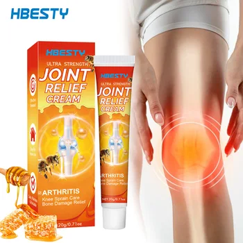 пластырьNatural Herbal Bee Venom Joint Cream Relieves Knee Shoulder Neck Ankle Pain Outdoor Fitness Lover Propolis Care Body Gel